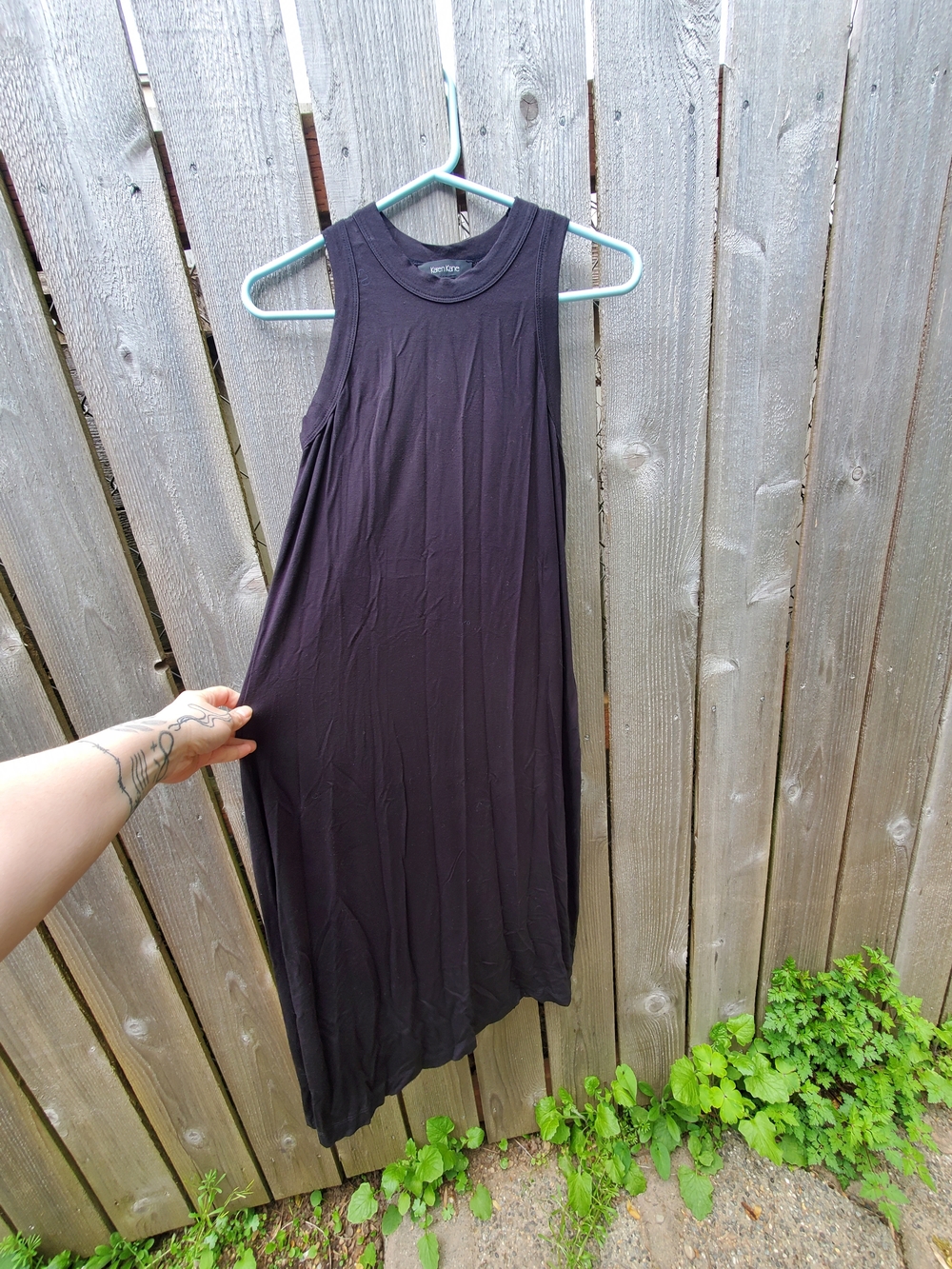 Karen Kane Black Sleeveless Maxi Dress Size M